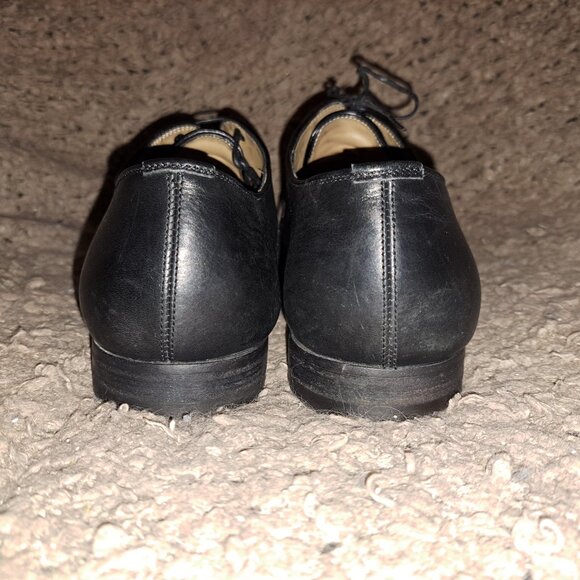 CHRISTIAN LOUBOUTIN-Greggo-Suede & Black Leather Shoes-Sz 42-9-Good Pre-Owned - Picture 6 of 9